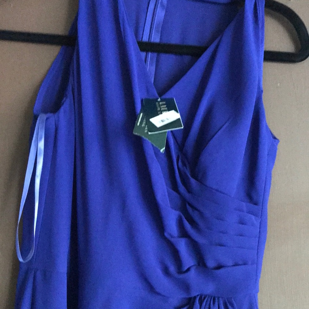 Ralph Lauren SRN Purple dress with ruffles size label:2